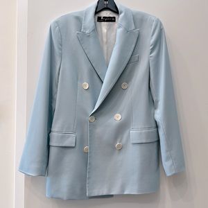 ZARA SUIT BLUE BLAZER SIZE S SMALL STYLISH
